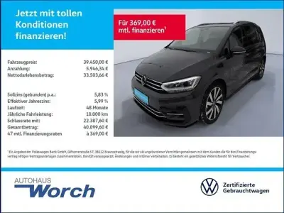 Brugt VW Touran R-line 150 HK (110 kW) 2025 Grå MPV