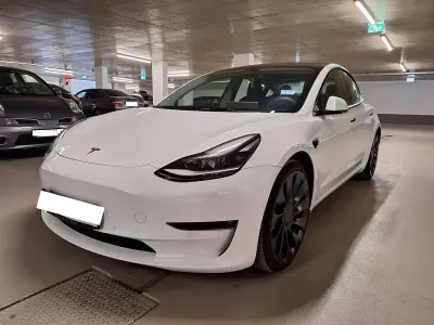 Gebraucht Tesla Model 3 Performance 377 kW (513 PS) 2022 Weiß Limousine