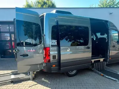 Gebraucht Mercedes Sprinter 163 PS (119 kW) 2020 Selenitgrau metallic Van