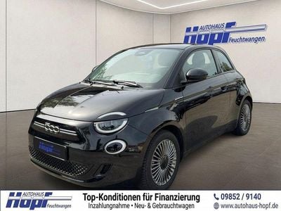 Second-hand Fiat 500e Icon 86 kW (118 CP) 2023 Negru Berlinǎ