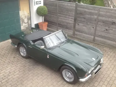 Gebraucht Triumph TR4 101 PS (74 kW) 1963 Grün Cabrio