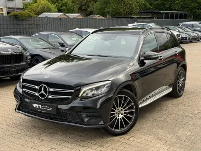 Używany Mercedes GLC350 AMG line 320 KM (235 kW) 2018 Czarny SUV