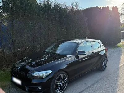 Gebraucht BMW 116 Advantage 109 PS (80 kW) 2017 Schwarz Kleinwagen