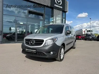 Gebraucht Mercedes Citan 111 110 PS (80 kW) 2017 Silber Van / Kleinbus