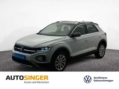 Gebraucht VW T-Roc Style 150 PS (110 kW) 2025 Weiß SUV