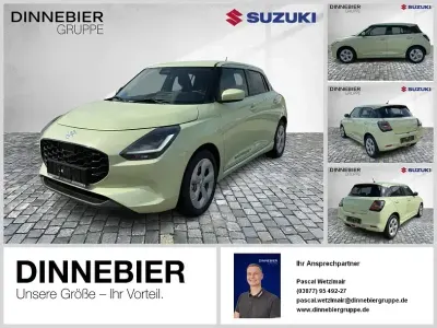 Neu Suzuki Swift Comfort 83 PS (61 kW) 2026 Gelb (metallic) Kleinwagen