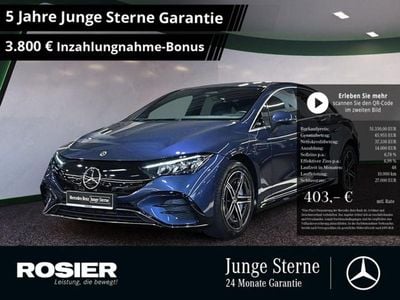 Gebraucht Mercedes EQE300 Advanced Plus 180 kW (245 PS) 2025 Blau / sodalithblau Limousine