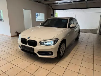 Gebraucht BMW 118 Sport Line 150 PS (110 kW) 2018 Weiß Kleinwagen