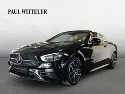 Gebraucht Mercedes E300 AMG line 258 PS (189 kW) 2021 Schwarz uni Cabrio