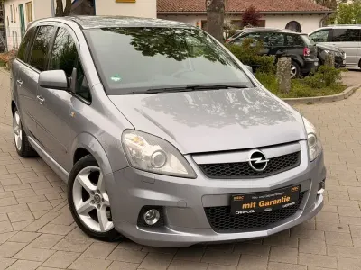 Gebraucht Opel Zafira OPC 241 PS (177 kW) 2009 Silber Van / Kleinbus