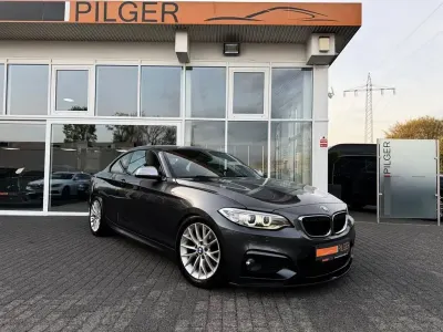 Second-hand BMW 220 Shadowline 184 CP (135 kW) 2015 Gri Coupe