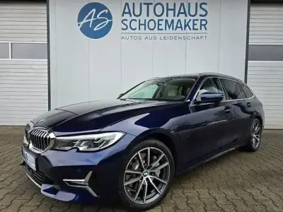 Brugt BMW 330e Luxury Line 184 HK (135 kW) 2021 Blå Stationcar