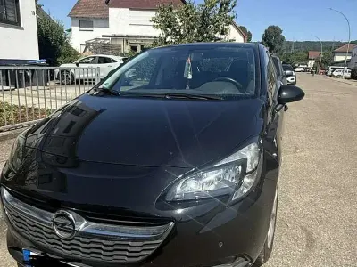 Gebraucht Opel Corsa 90 PS (66 kW) 2018 Schwarz Kleinwagen