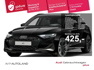 Gebraucht Audi A3 Sportback e-tron Advanced Plus 204 PS (150 kW) 2025 Mythosschwarz Kleinwagen