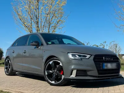 Gebraucht Audi A3 Sportback S-Line 110 PS (80 kW) 2017 Grau Kleinwagen