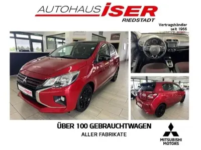 Gebraucht Mitsubishi Space Star Spirit+ 71 PS (52 kW) 2021 M) (rot Kleinwagen
