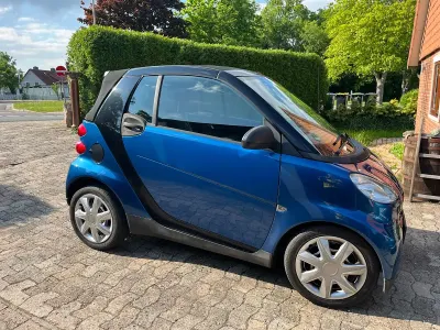 Occasion Smart ForTwo Cabrio 71 ch (52 kW) 2011 Bleue Cabriolet