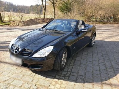 Gebraucht Mercedes SLK200 163 PS (119 kW) 2004 Schwarz Cabrio