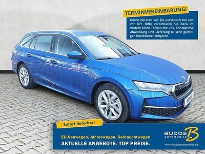 Neu Skoda Octavia Selection 150 PS (110 kW) 2025 Raceblau metallic Kombi
