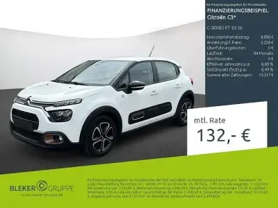 Gebraucht Citroën C3 82 PS (60 kW) 2023 Lack weiss banquise/deckende l Kleinwagen