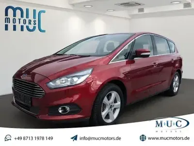 Brugt Ford S-MAX S 241 HK (177 kW) 2016 Rød MPV