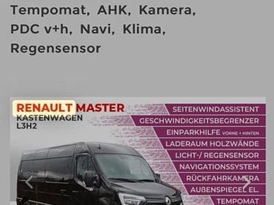 Gebraucht Renault Master 150 PS (110 kW) 2023 Schwarz Van / Kleinbus