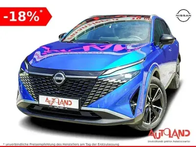 Neu Nissan Qashqai N-Connecta 158 PS (116 kW) 2026 Blau SUV
