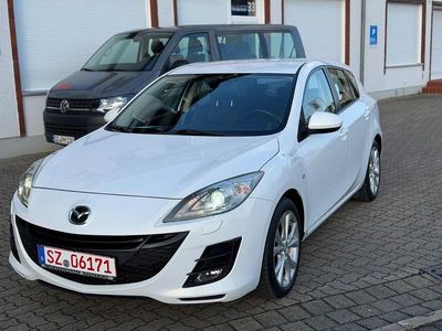 Gebraucht Mazda 3 Active Plus 105 PS (77 kW) 2010 Weiß Limousine