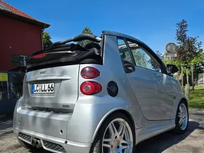 Gebraucht Smart ForTwo Cabrio Brabus Xclusive 98 PS (72 kW) 2010 Silber Cabrio