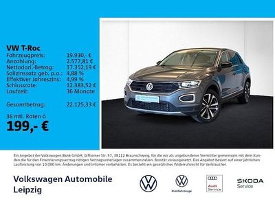 Gebraucht VW T-Roc United 150 PS (110 kW) 2020 Grau SUV