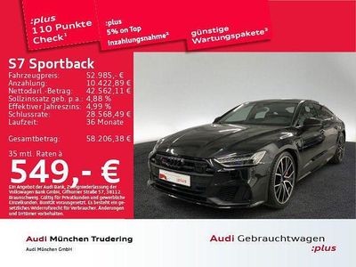 Usado Audi S7 Sportback Sport 344 HP (253 kW) 2022 Preto Citadino