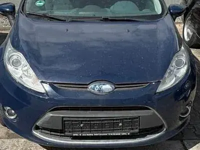 Gebraucht Ford Fiesta Trend 82 PS (60 kW) 2009 Blau Limousine