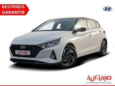 Gebraucht Hyundai i20 Intro Edition 101 PS (74 kW) 2021 Weiß Kleinwagen