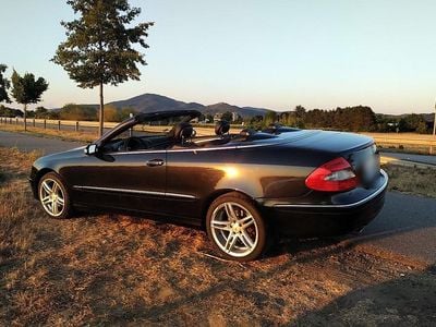 Gebraucht Mercedes CLK200 184 PS (135 kW) 2008 Schwarz Cabrio
