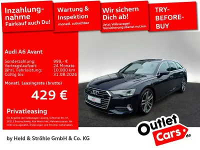 Gebraucht Audi A6 S-Line 245 PS (180 kW) 2023 Firmamentblau metallic Kombi
