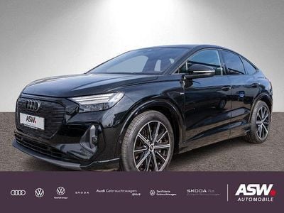 Usata Audi Q4 Sportback e-tron S-Line 219 kW (299 CV) 2023 Nero SUV