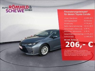 Usata Toyota Corolla Hybrid Comfort 98 CV (72 kW) 2023 Grigio Berlina