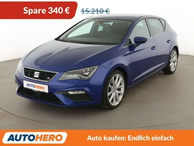 Gebraucht Seat Leon FR 184 PS (135 kW) 2018 Blau Limousine