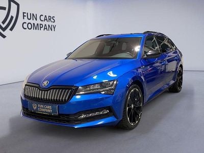 Gebraucht Skoda Superb SportLine 218 PS (160 kW) 2022 Blau Kombi