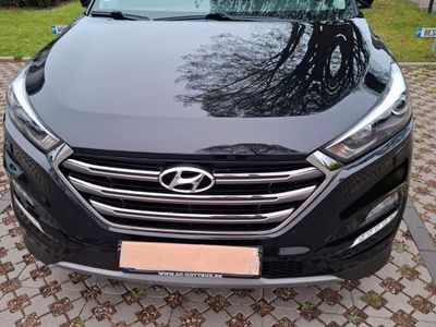 Gebraucht Hyundai Tucson Turbo 177 PS (130 kW) 2018 Schwarz SUV