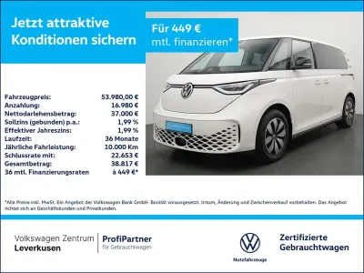 Używany VW ID. Buzz Pro 210 kW (286 KM) 2025 Biały Minivan