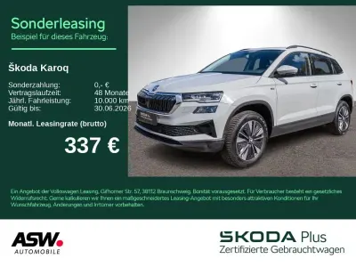 Brugt Skoda Karoq Selection 150 HK (110 kW) 2025 Grå SUV