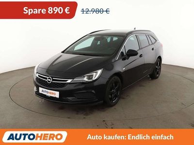 Gebraucht Opel Astra Business 150 PS (110 kW) 2018 Schwarz Kombi