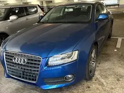 Usata Audi A5 170 CV (125 kW) 2008 Blu Coupé