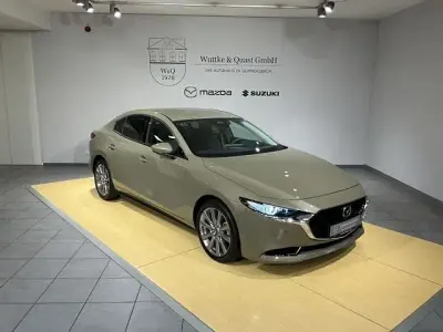 Neu Mazda 3 Exclusive-Line 140 PS (102 kW) 2025 Zircon sand Limousine