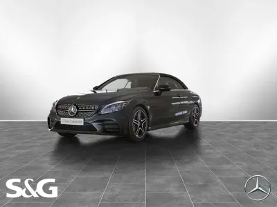 Brugt Mercedes C180 AMG 156 HK (114 kW) 2023 Grå Cabriolet