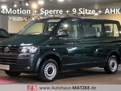 gebraucht VW Transporter T5T5 2.0 TDI 4Motion 9-Sitzer Klima AHK Sperre