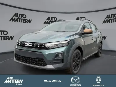 Neu Dacia Sandero Extreme 110 PS (80 kW) 2026 Grün Limousine