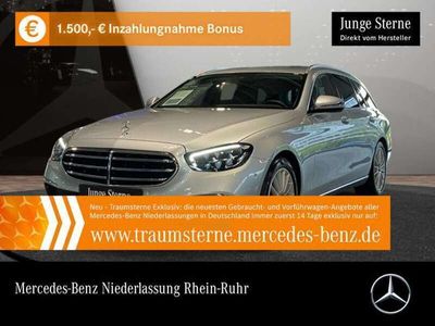 gebraucht Mercedes E200 d T EXCLUSIVE+AHK+LED+KAMERA+TOTW+9G