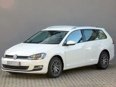 Gebraucht VW Golf VII Comfortline 110 PS (80 kW) 2017 Weiß Kombi